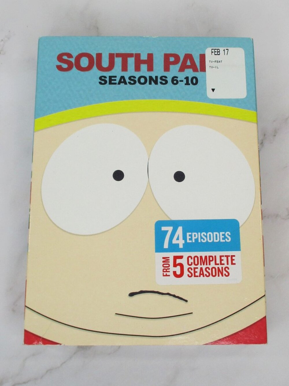 Southpark Complete Seasons 6-10 (DVD 2016) 15 Disc Set Anime TV Comedy Series